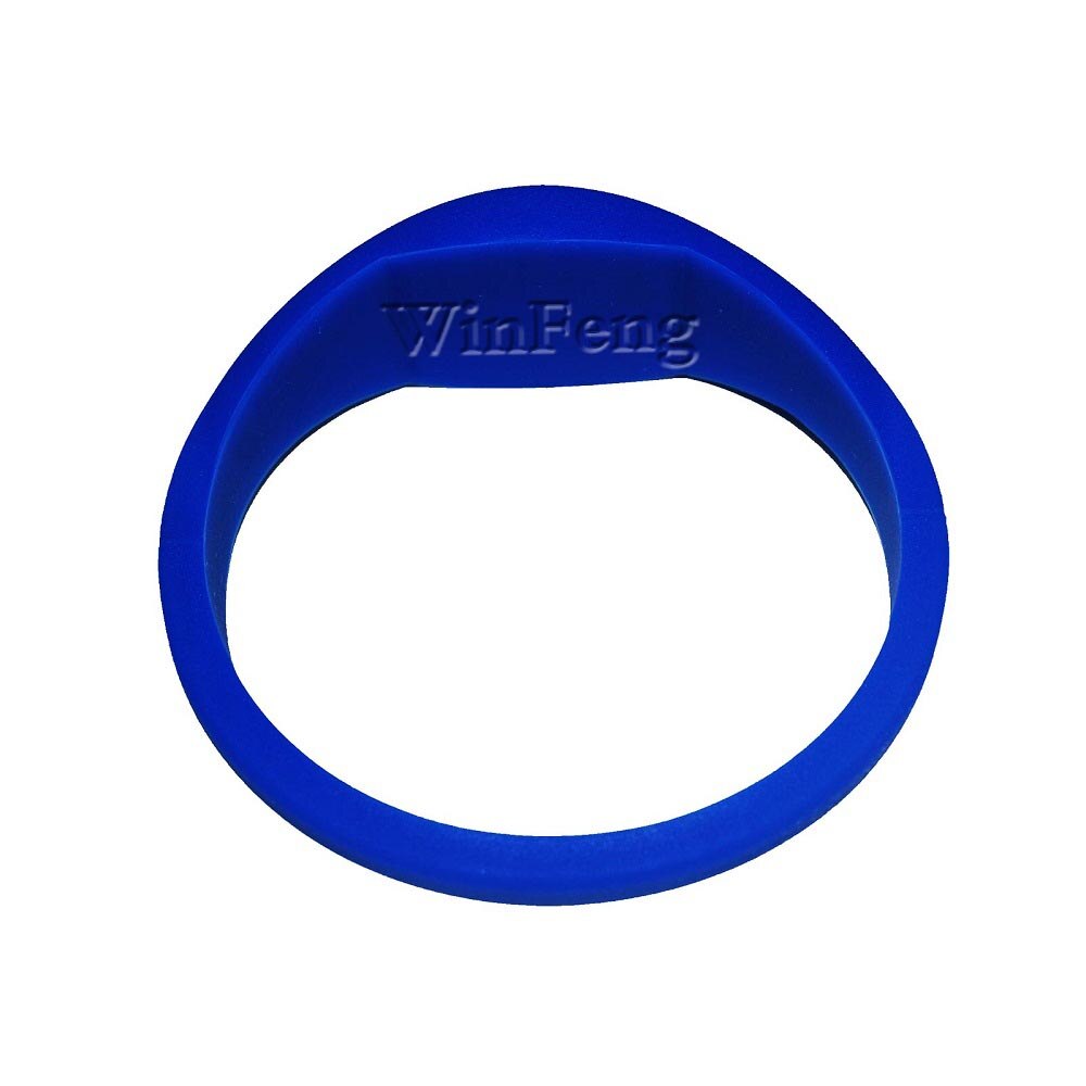 YARONGTECH RFID Armband 5er Pack - Wiederbeschreibbare T5577 Chips 125kHz Silikon Blau