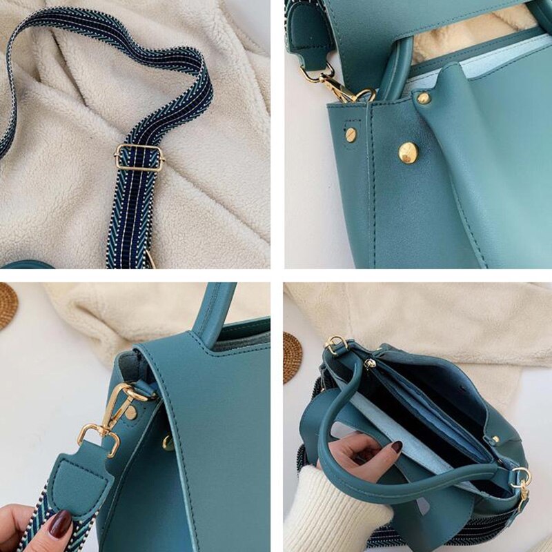 Driga Weibliche Schulter Taschen Neue Textur Handtasche Große Kapazität Umhängetaschen Pu Leder Einfarbig Luxus Taschen