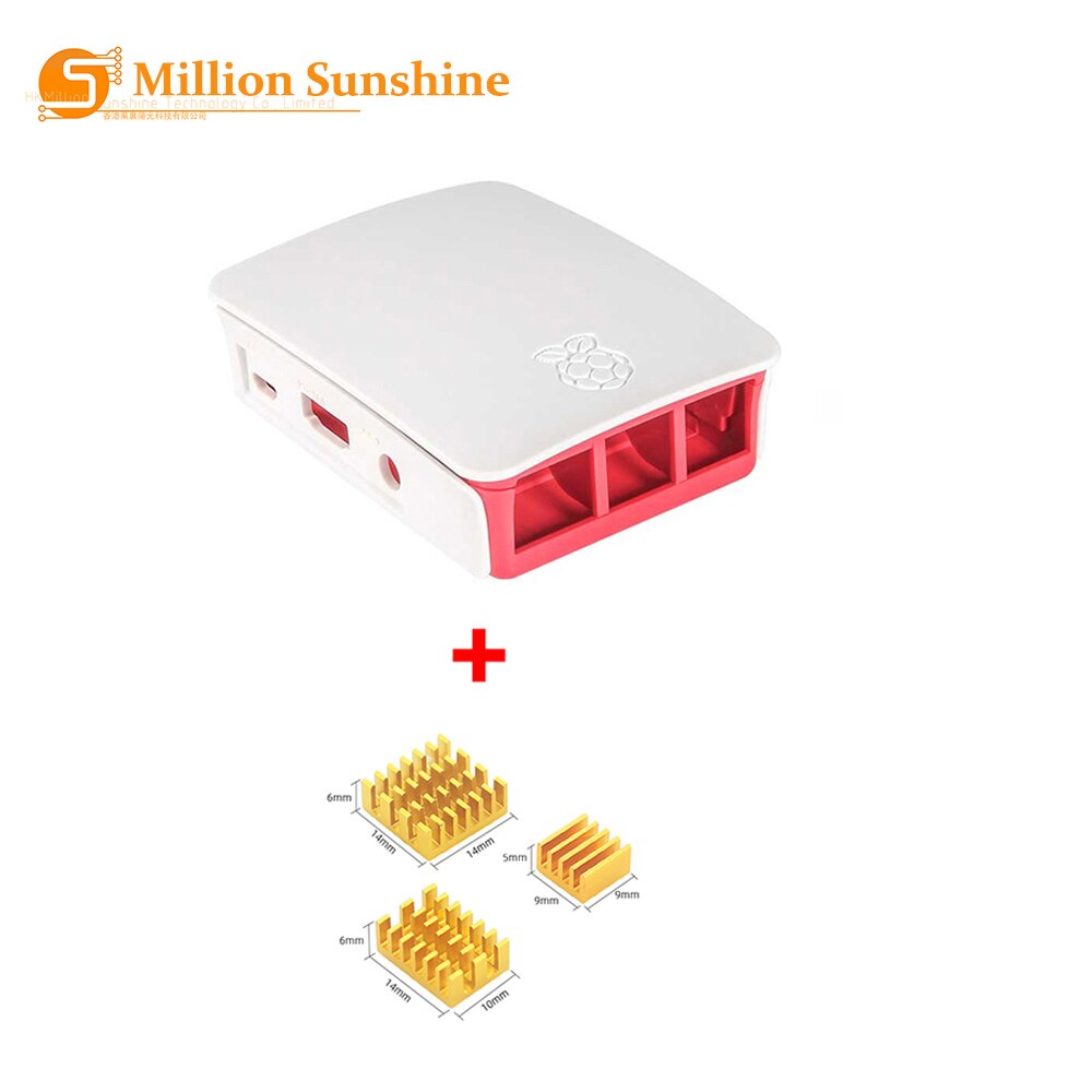 Raspberry Pi 3 Case Official ABS enclosure Raspberry pi 2 box shell from the Raspberry Pi Foundation+Cooling Fan RPI106