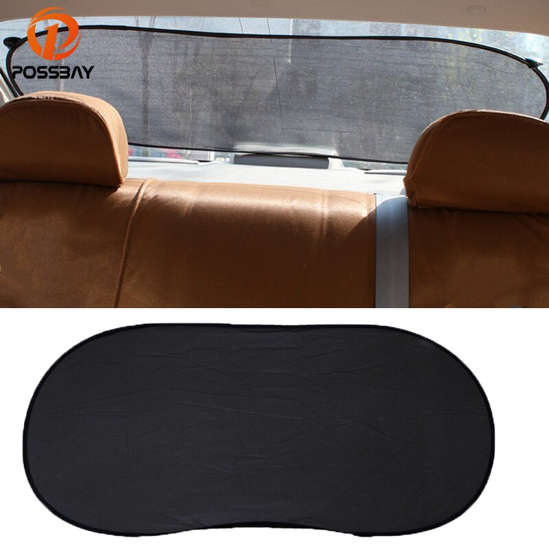 Possbay bil solafskærmning bagrude sammenklappelig forrude visir cover beskytte film til solbeskyttelse bil-styling bil solbeskyttelse