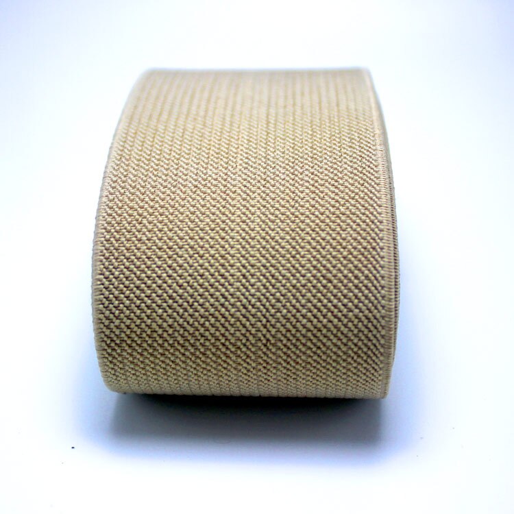 5cm bredbåndsbukser nederdel bælte farve elastikbånd / twill elastisk tapelatex elastisk tape elastik: Khaki
