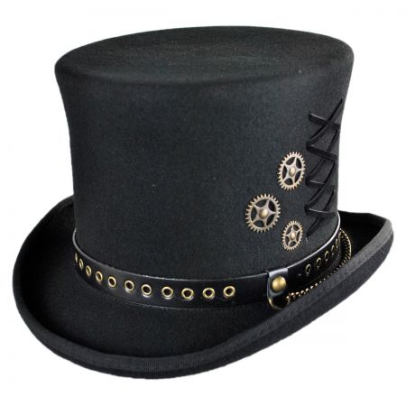 Steampunk Hat Steam Punk Stovepipe Top Hat Topper
