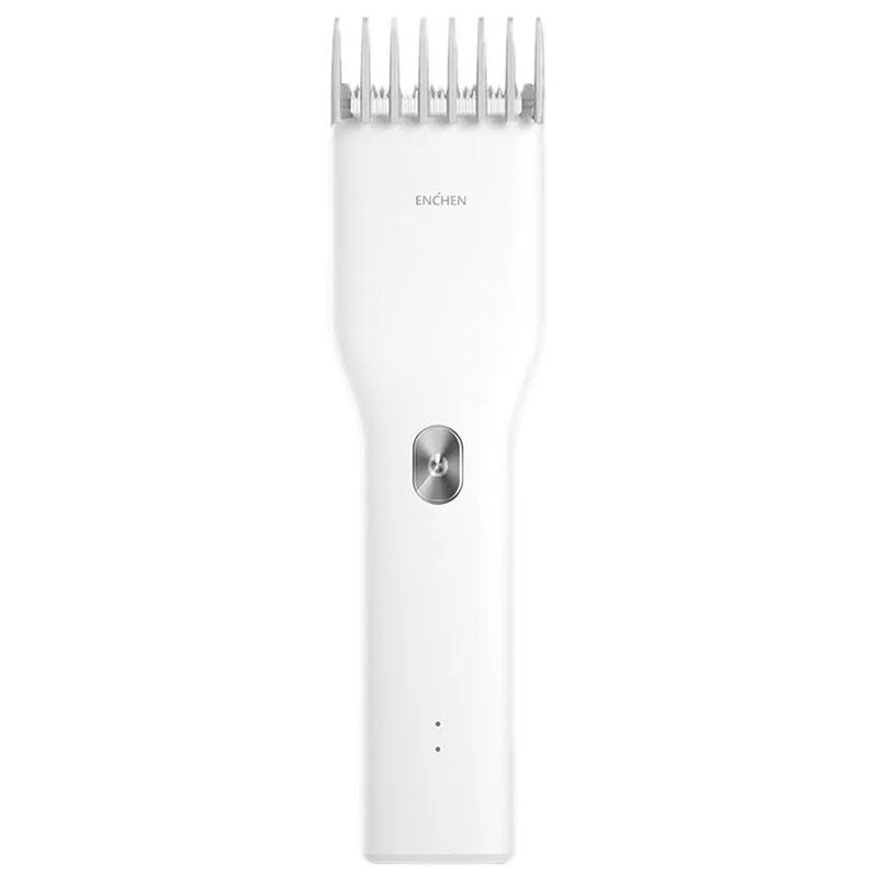 Xiaomi ENCHEN Boost Hair Trimmer Men's Electric Hair Clipper USB Rechargeable Hair Cutter for Men Adult Razor: White