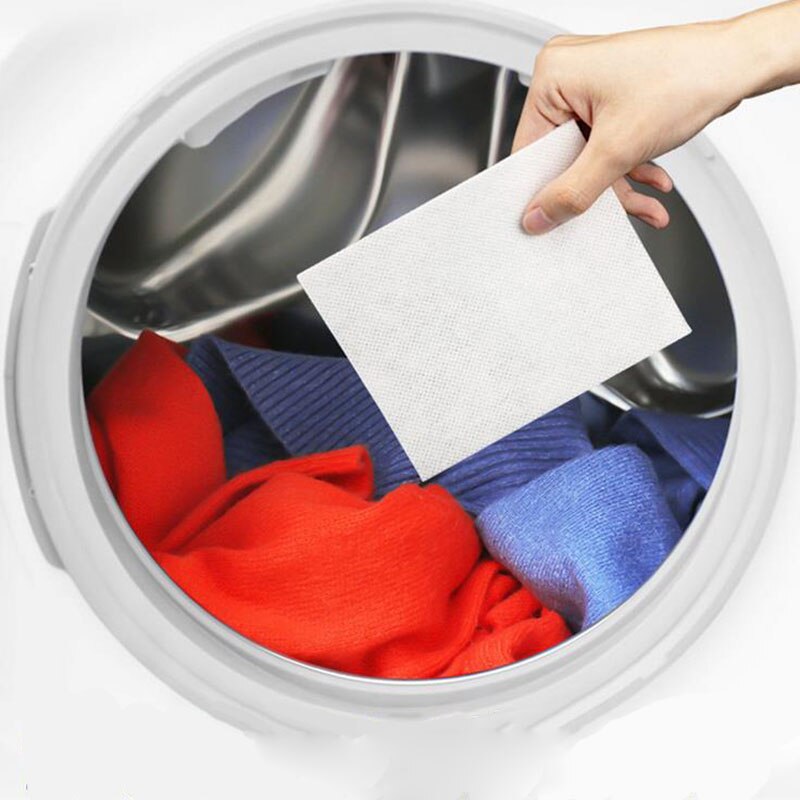 Feuille d'absorption de couleur, 150 pièces, tissu Anti-teinture, pour Machine à laver, pour le linge