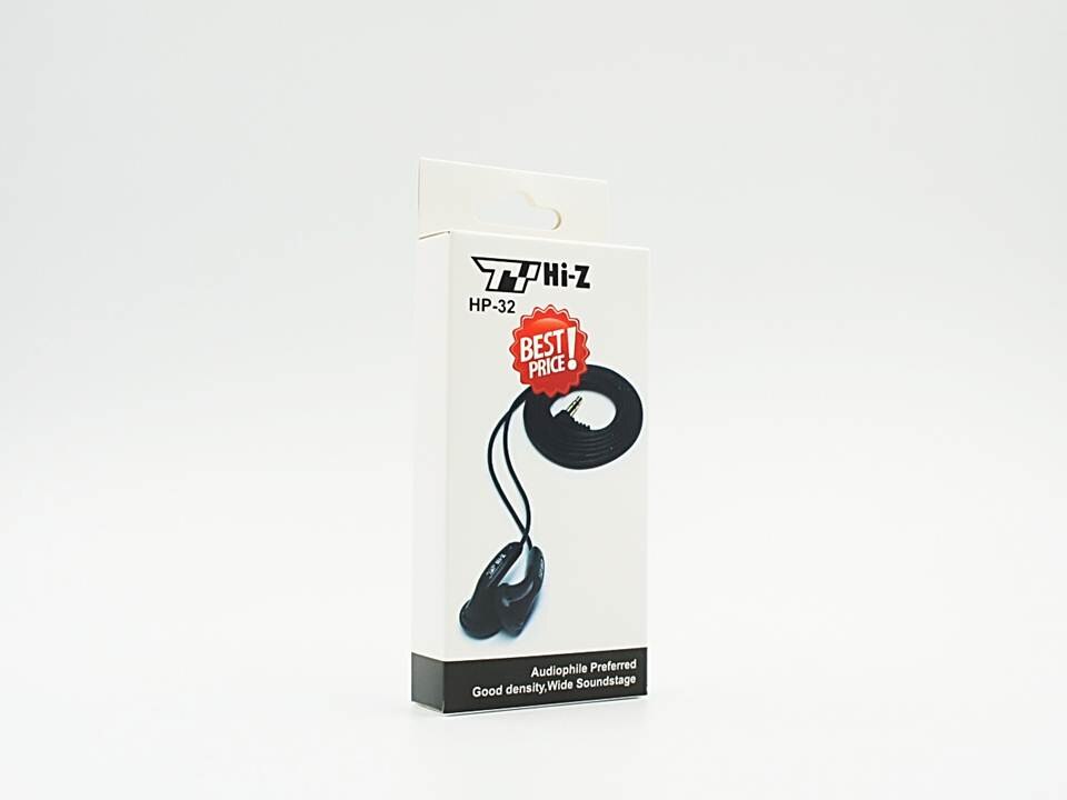 TY hi-z TY 32ohm écouteurs de haute fidélité avec emballage International