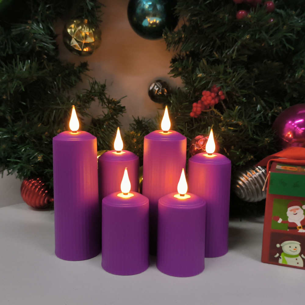 Velas Led recargables por Usb, llama parpadeante con Control remoto, luz impermeable, velas de boda, lámpara de vela de decoración del hogar