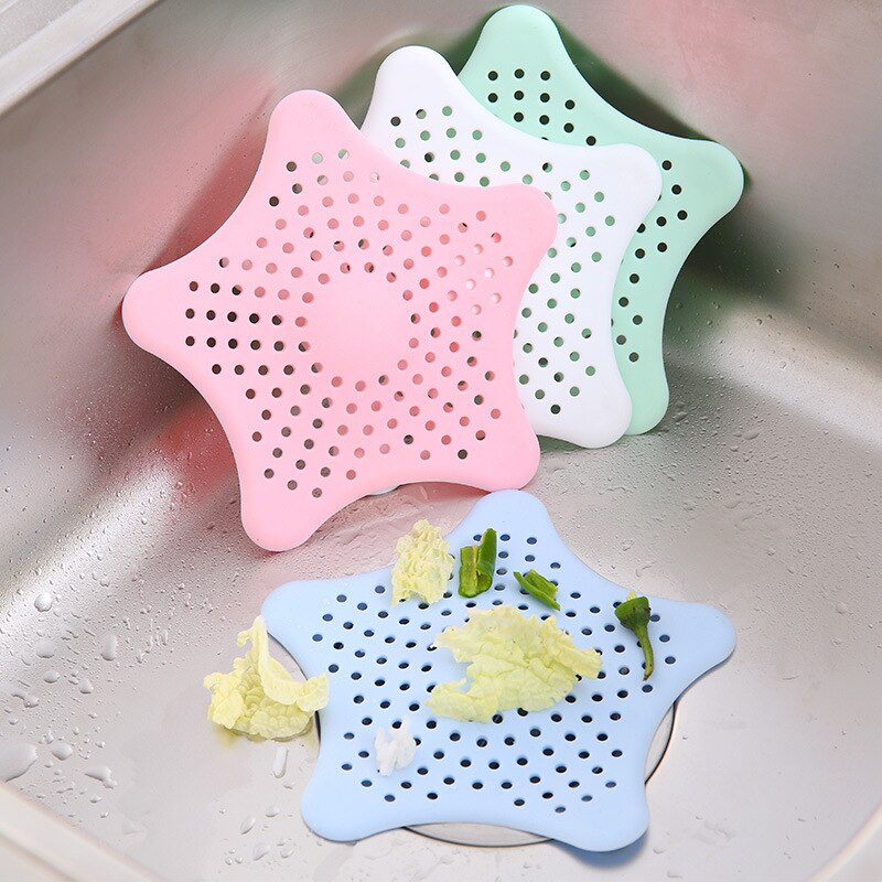 Silicone maille filtre évier passoire passoire salle de bain filtre accessoires de cuisine Gadgets
