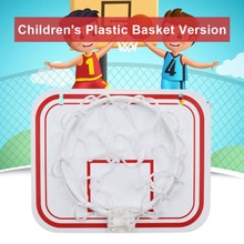 Mini Plastic Indoor Basketball Hoop Over Door Wall-Mount Kids Sports With Ball