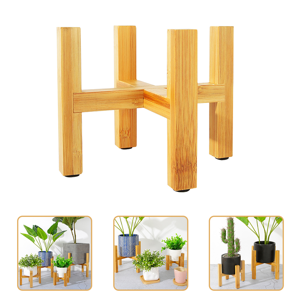 Bloempot Houten Houder Hout Ingemaakte Planter Houder Houten Plant Houder Voor Thuis