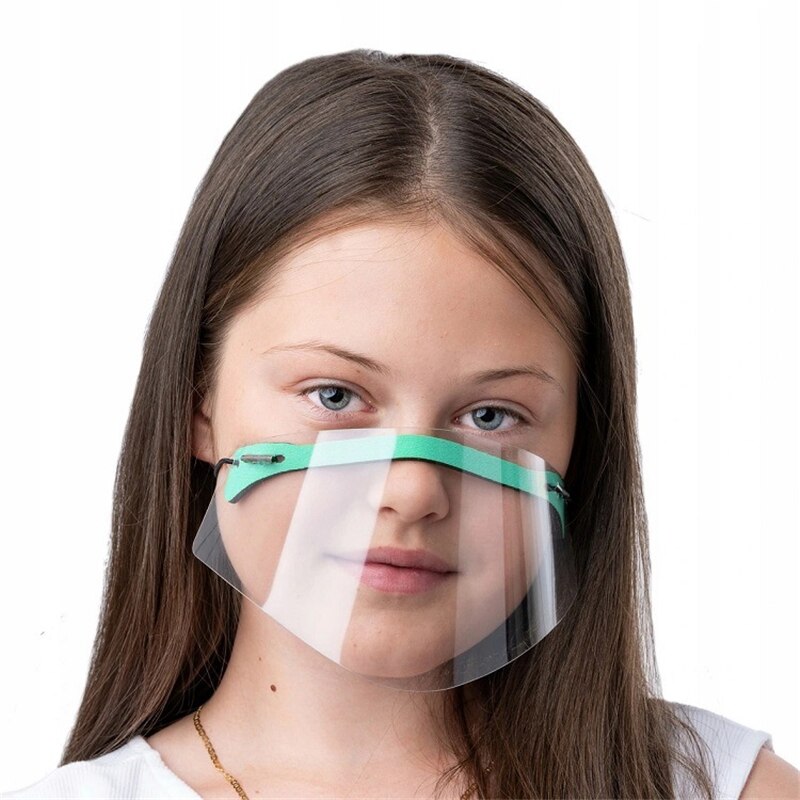 1pc adulte enfant Transparent restauration masques masque Chef cuisine Anti-buée visage masque Anti poussière masque réutilisable réglable visage couverture