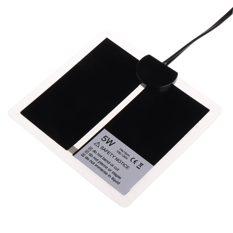 Einstellbare Temperatur Haustier Heizung Wärmer Amphibien Bett matt 100-120V uns-stecker