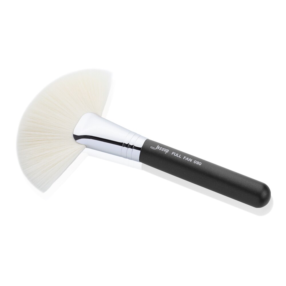 Jessup pudderbørste til ansigtsmakeup stor blød vifte skønhed kosmetisk værktøj blush highlight 090