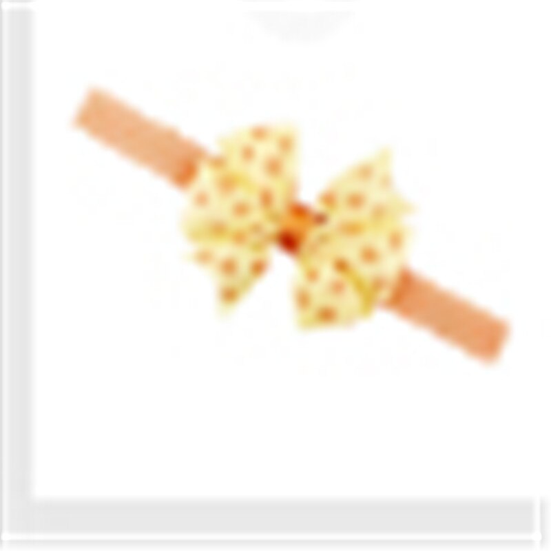 Lovely Baby Girls Bowknot Children's Elastic Force Hair Band Princess Baby Girl Bowknot Hairband Headband