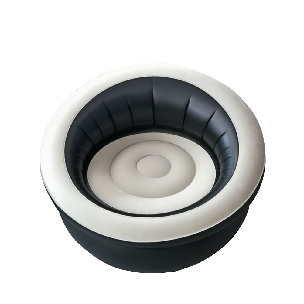 Inflatable Sofa Flocking Air Seat Chair Outdoor Camping Picnic Hiking Lazy Sofa Outdoor Products Fast Infaltable Air Sofa: Default Title