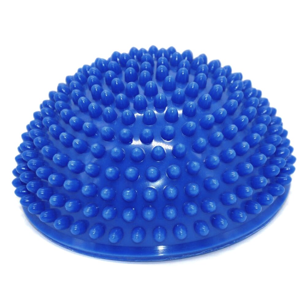 Halve Bol Yoga Ballen Pvc Massage Oefeningen Trainer Balanceren Bal Voor Gym Pilates Sport Fitness MSU88: Blue