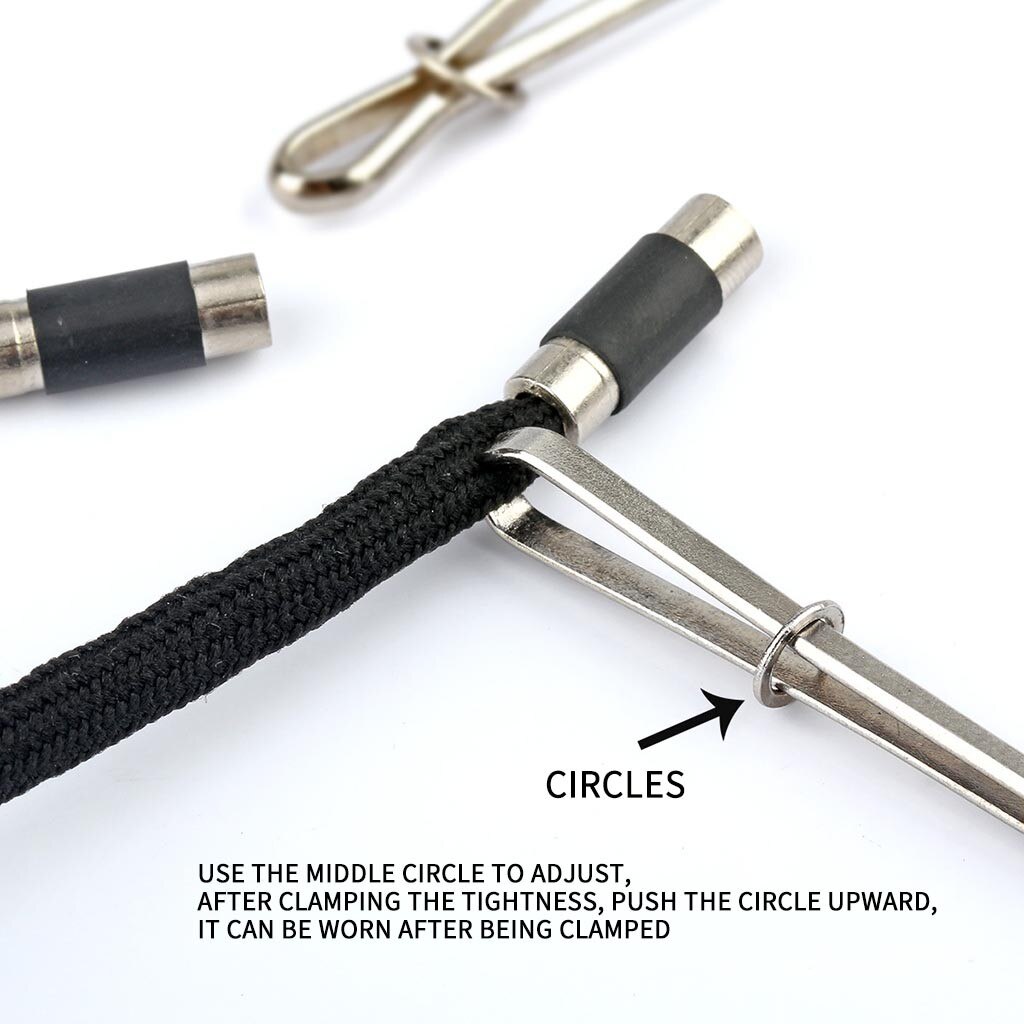 2 stk metal tråder clip snoretræk elastisk bånd tråd pincet gør-det-selv taljebånd håndværkstøj elastisk reb værktøj syning gadget