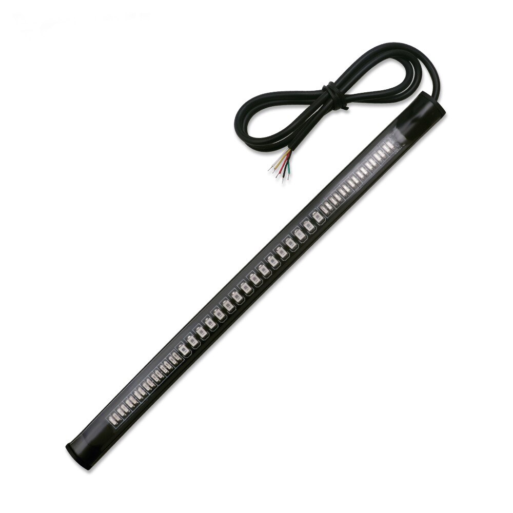 Flexible 48 LED Motorcycle Light Bar Strip Turn Signal Tail Brake for Bmw K75 Cafe Racer Retro Motorcycle Parts: Default Title