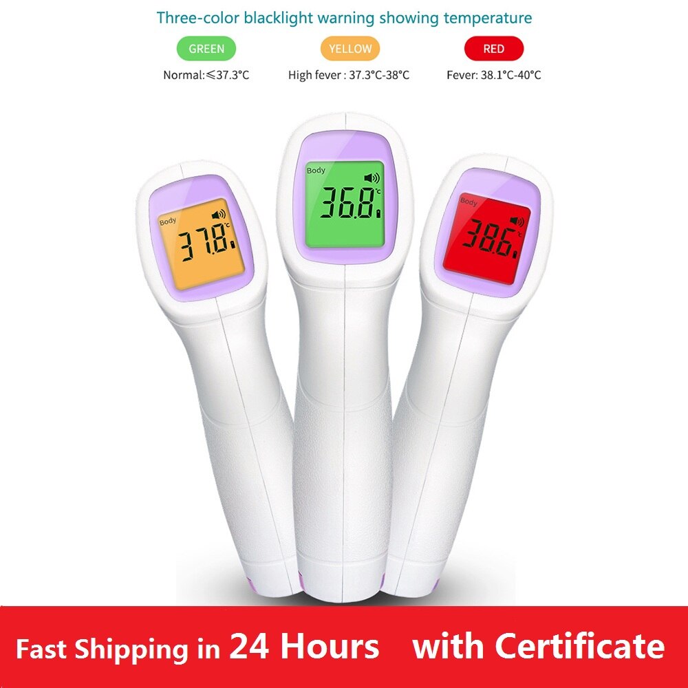 Handheld Infrarood Temperatuur Meting Staande Thermometer Non-Contact Termometro Hoge Precisie Draagbare Thermometer
