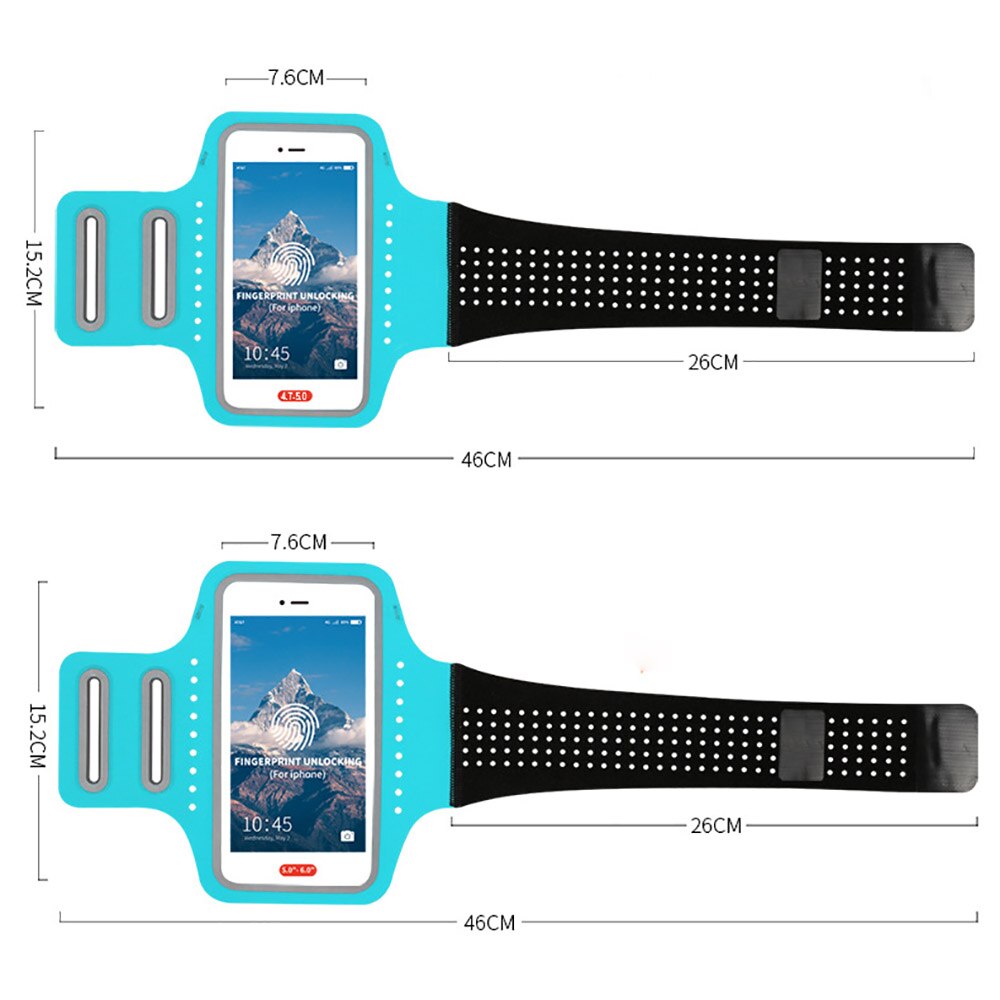 pinzheng 4.7-6.5 inch Armband Phone Case for iPhone 11 11 pro Max X XR 7 8 Plus Samsun Breathable Mobile Phone Running Armband