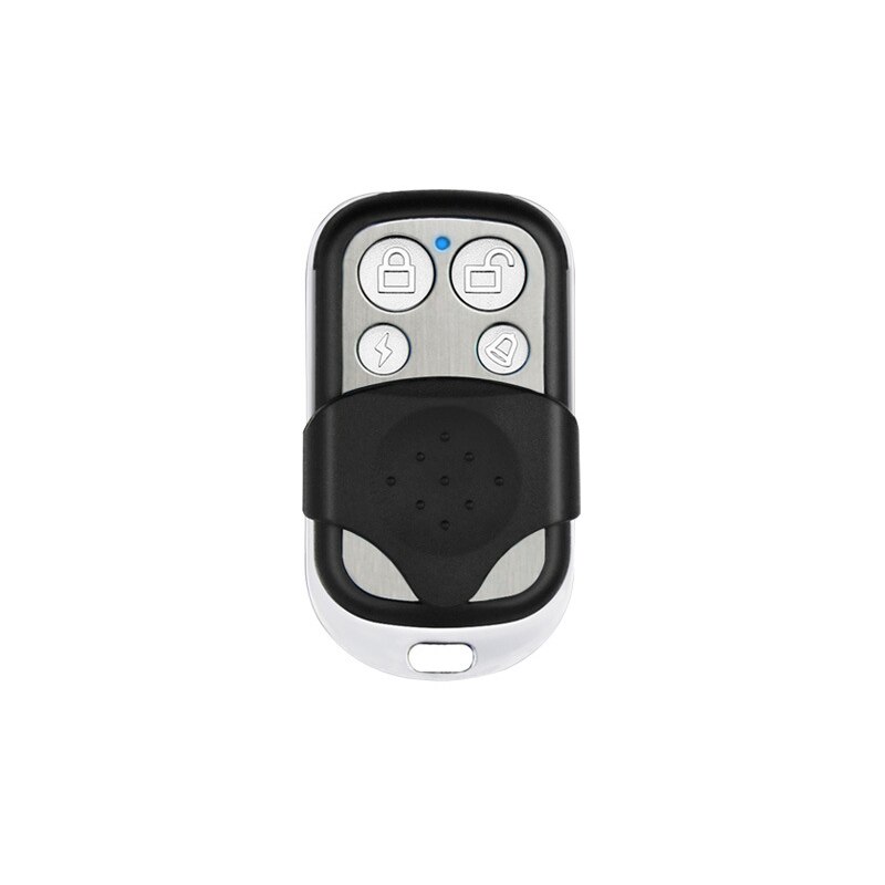 ALARMA DE SEGURIDAD PARA EL HOGAR de metal de , 433MHz, negro inalámbrico, alarma remota para sistema de alarma GSM,