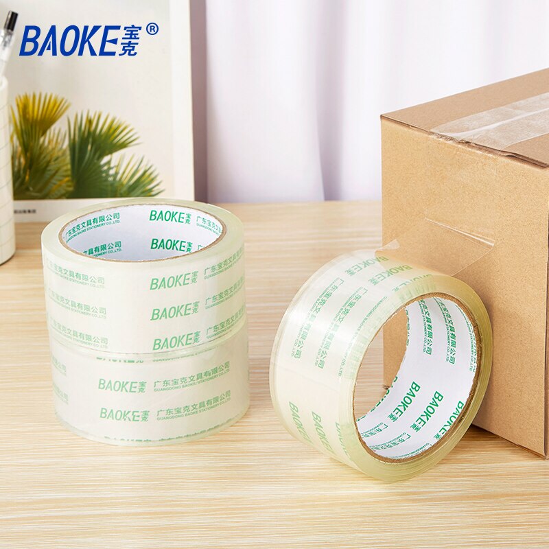 1 Stuk 4.5 Cm * 50Y Scotch Tape Kantoor Verpakking Schoolbenodigdheden Briefpapier Transparante Tape Seal Pack Tape Kleine Business levert