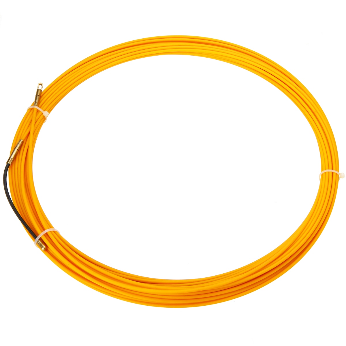 30m 3mm styringsanordning glasfiber elektrisk kabel skubbe aftrækkere kanal slangestang tape wire mayitr gul