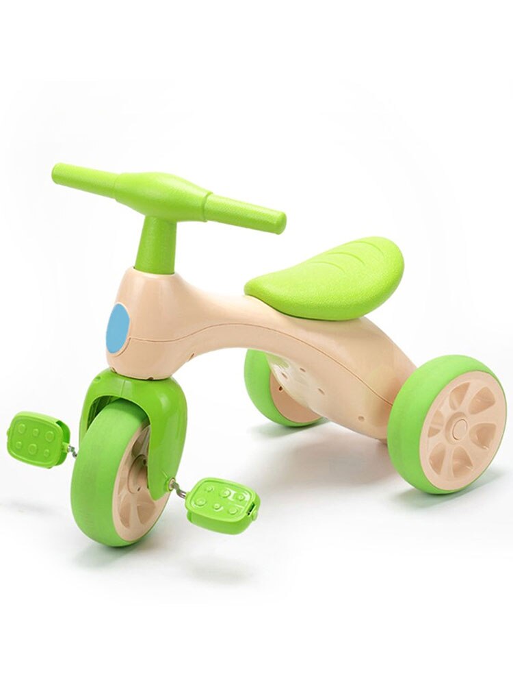 Baby Loopfiets Kids Driewieler Scooter Leren Lopen Krijgen Balans Gevoel Rijden Walker Speelgoed Voor Kinderen 1-3: Green