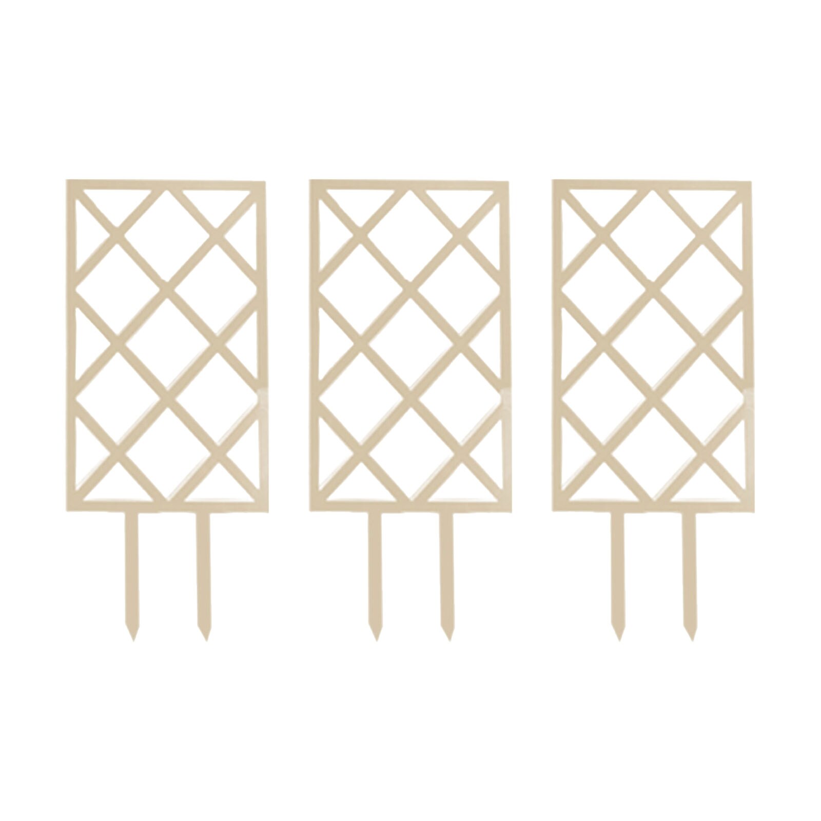 Enrejados para plantas trepadoras, 3 piezas, soporte para plantas de jardín DIY, soporte para vides de flores, poste de madera, suministros para jardín
