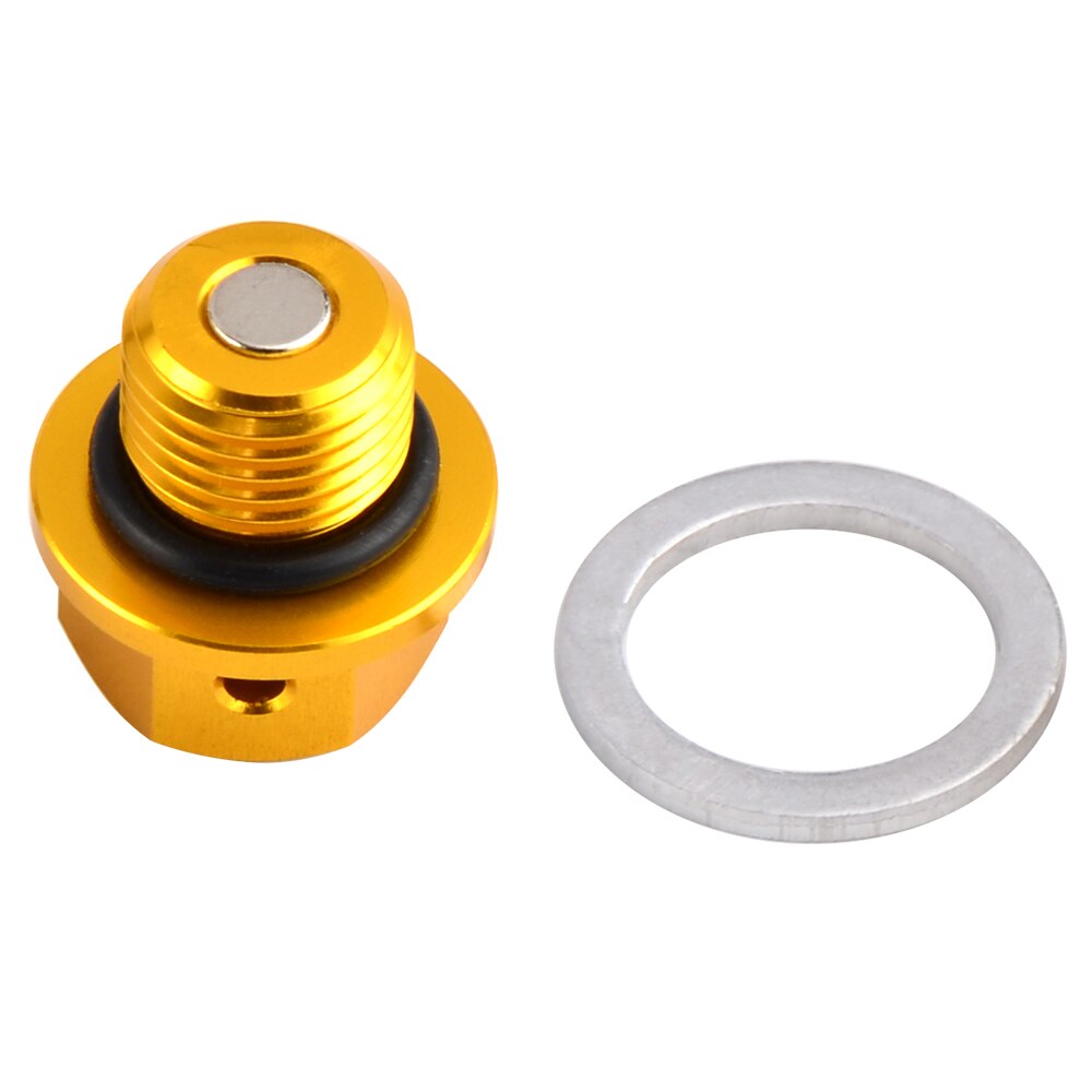M12 * 1,25 Magnetische Öl Ablauf Stecker Bolzen Für Suzuki RM80 RM125 RM250 RMX250 RM 80 125 250 RMX 1992 -2007