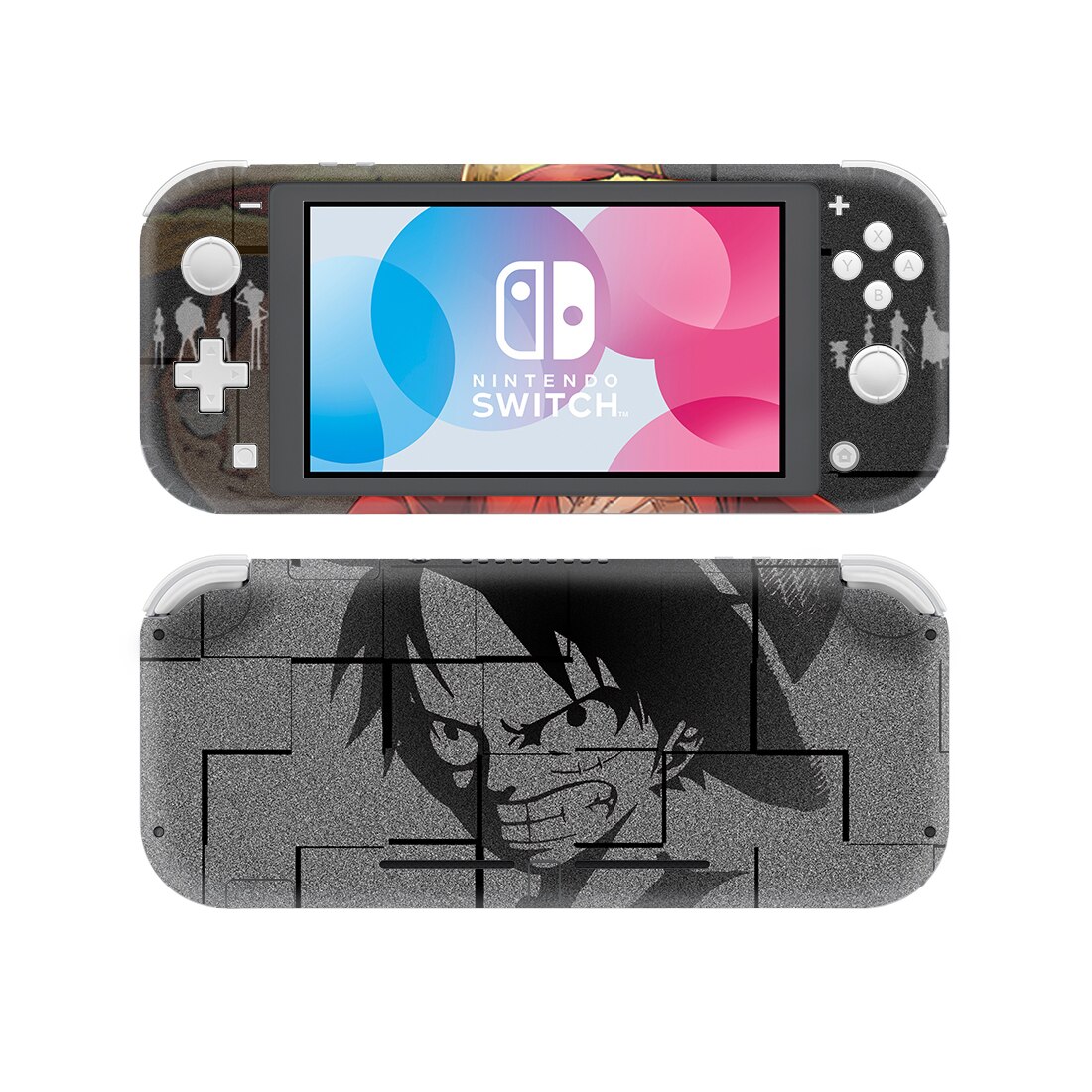 Adesivo Skin in vinile stile Luffy One Piece per Nintendo Switch Lite NSL pellicola protettiva Cover Skin 15 stili disponibili