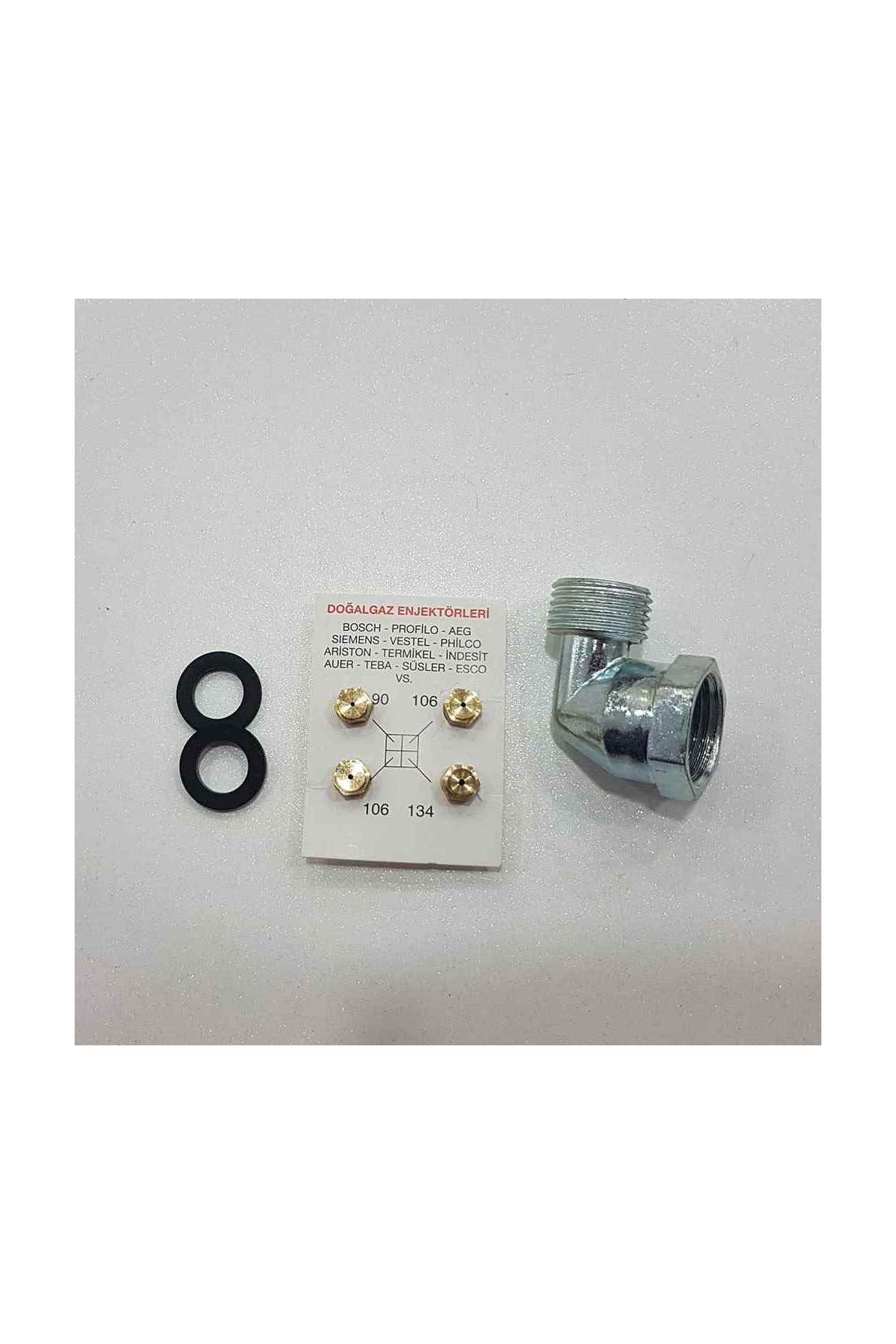 Natural gas Injector Cooker Nozzle Bracket Conversion Set Bosch Siemens Profilo