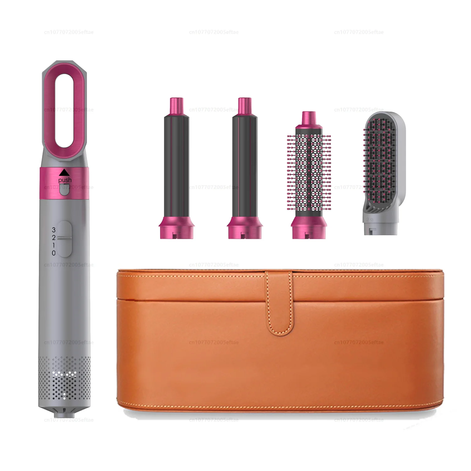 5 in 1 Haartrockner Kamm einstellen Beruf eller Heißluft styler zum Glätten und Volumen von Locken zu Hause
