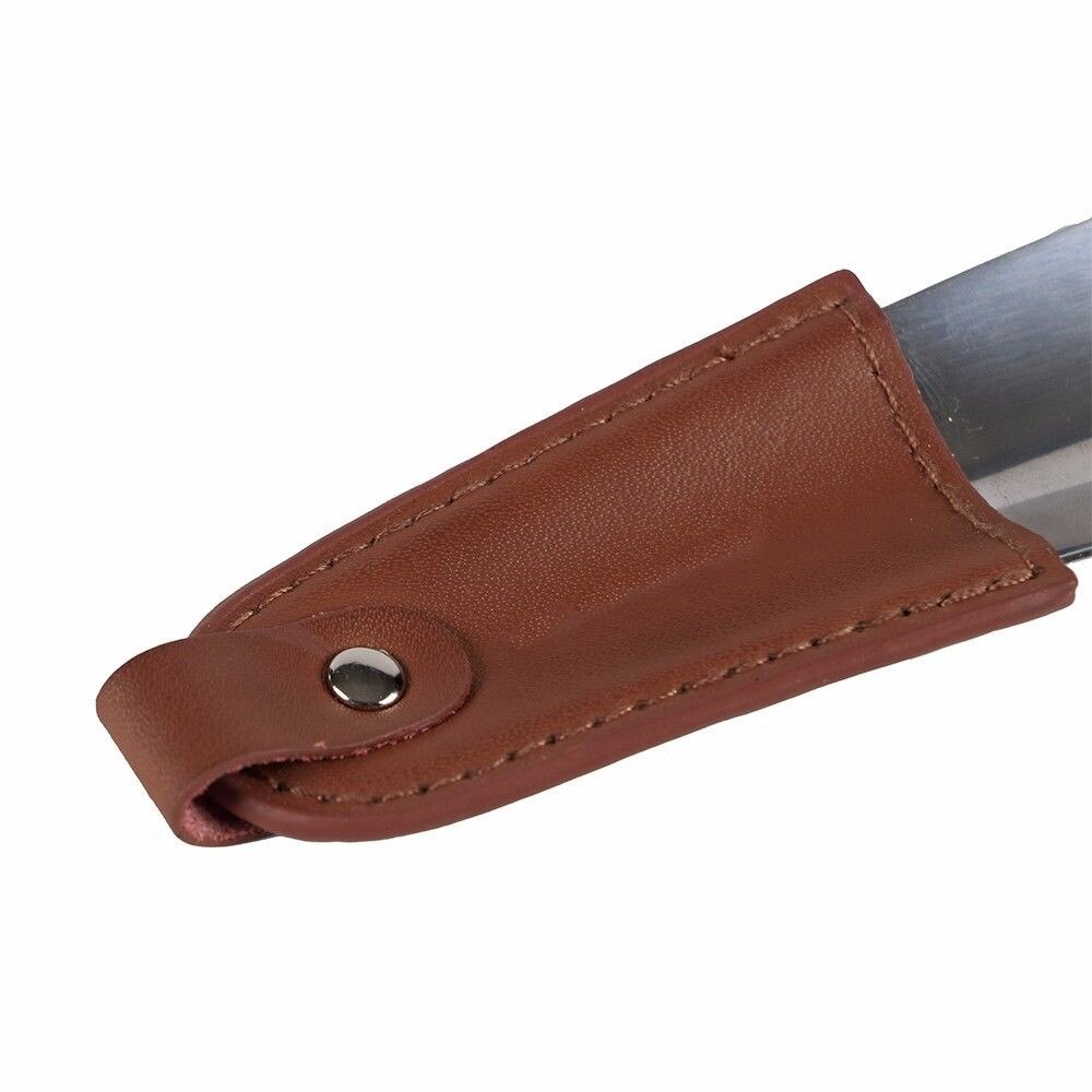 Schoenlepel Rvs Schoenlepel Met Lederen Band Reizen Schoenlepel Tuin Rvs Schoenlepel