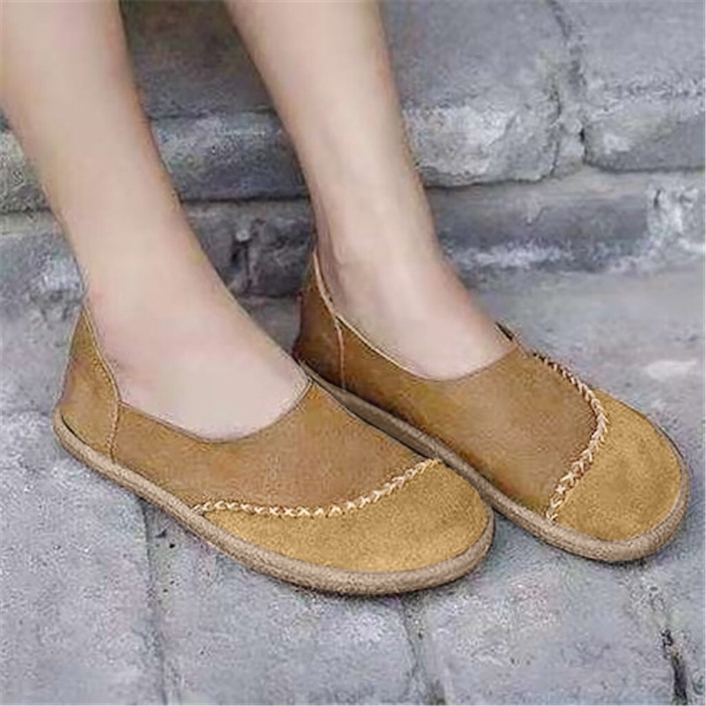 Women's Rome Large Size Slip- on Low Flat Heels Mixed Colors Casual Shoes Breathable Women's Sneaker Slip on Casual Shoe