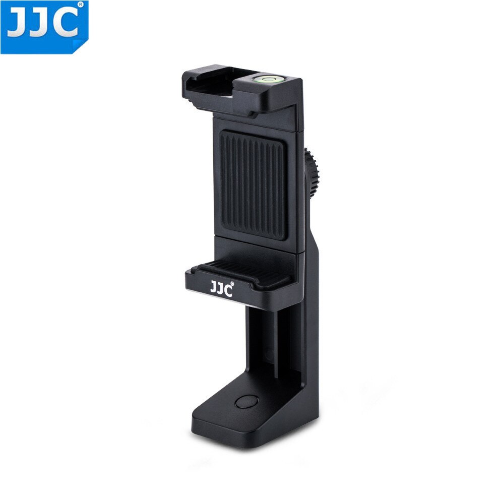 JJC Smart Phone Stand 56-105mm Adjustable Clip Selfie Stick Mini Tripod Mount Phones Holder for iPhone/HUAWEI/MI/Samsung: Black