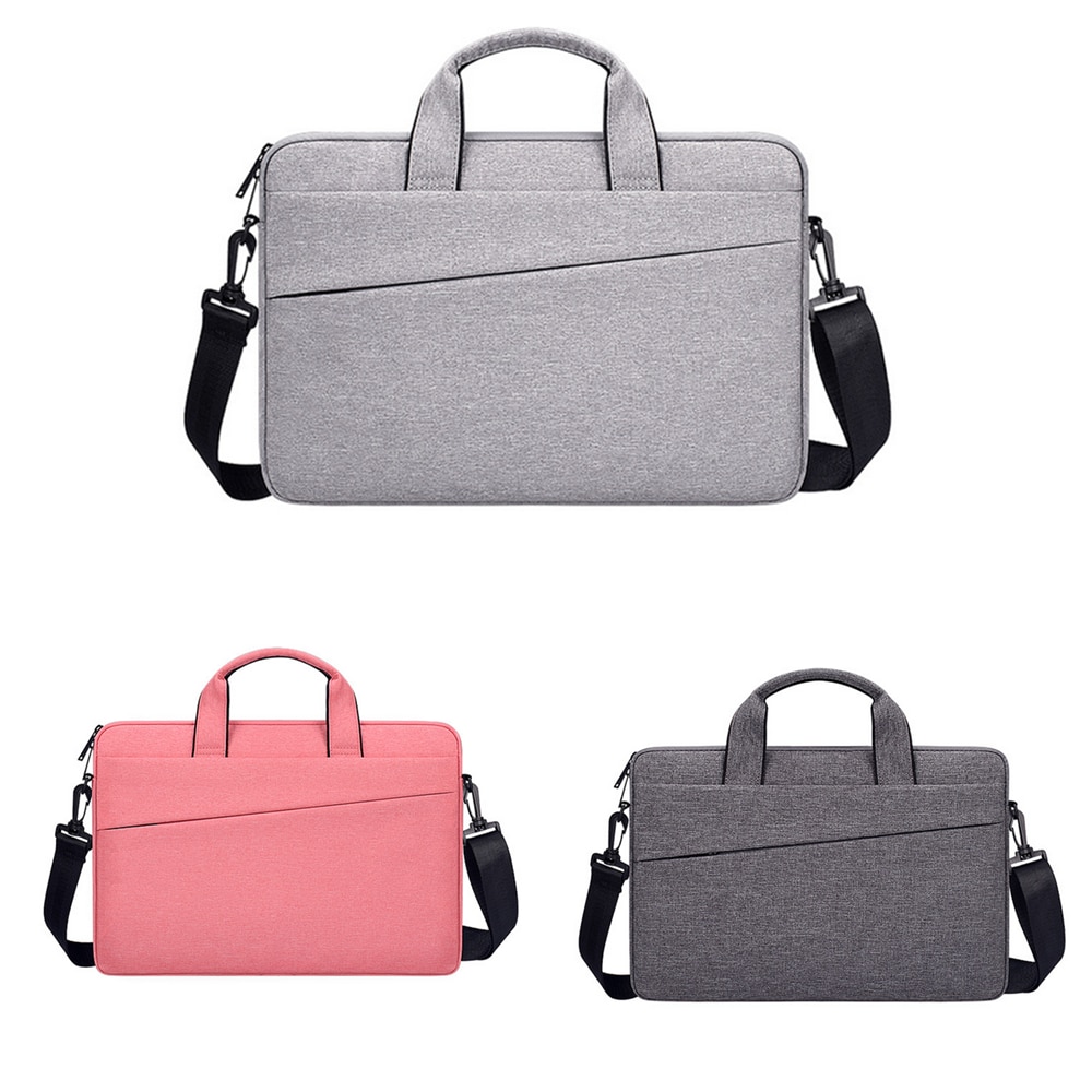Waterproof Laptop Bag 13.3 14.1 15.4 15.6 inch For Macbook Air Pro 15.6 inch for Apple Notebook shoulder diagonal Briefcase