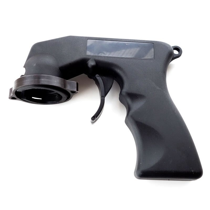 1pc bil styling aerosol sprayburk bärbart handtag avtryckare verktyg plast svart rött målarhandtag