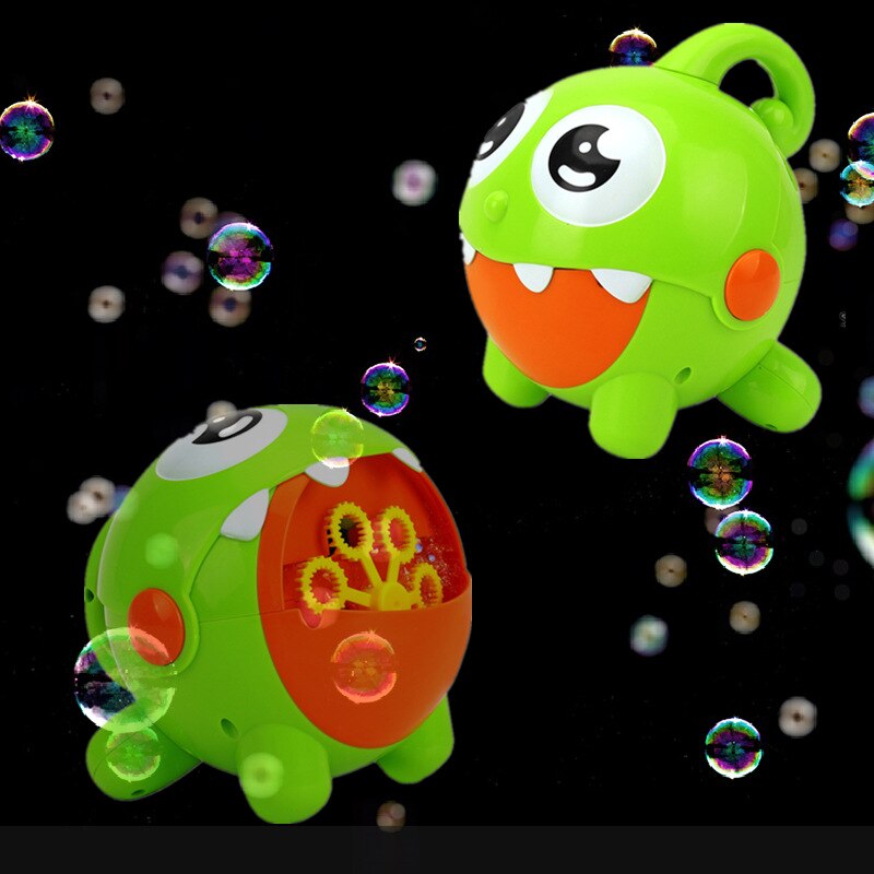 Macchina Della bolla Granchi Musica Leggera Elettrica Creatore di Bolla Del bambino I Bambini tutto'aperto di Nuoto Vasca Da Bagno Sapone Macchina con la Musica di Acqua Giocattolo Carino