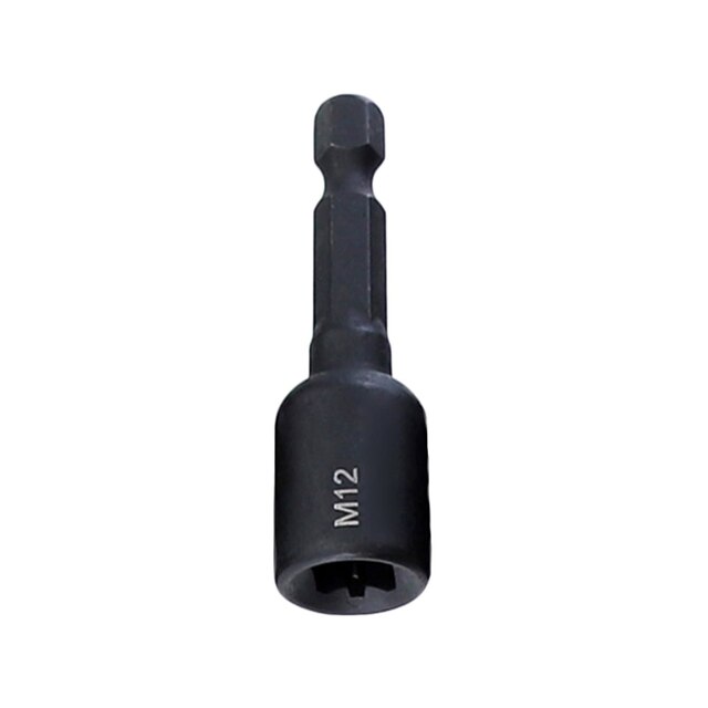 M6-M14 Firmer Screw Tap Socket Adapter Holder Extension Bar 1/4 Inch Hex Shank Screw Tap Tapping Chuck For Power Drill tools: M12