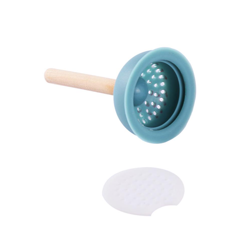 Thee Zak Food Grade Leaf Herbal Spice Filter 1 Pcs Siliconen Thee-ei Filter Toilet Plunger Shaped Thee Siliconen Zeef
