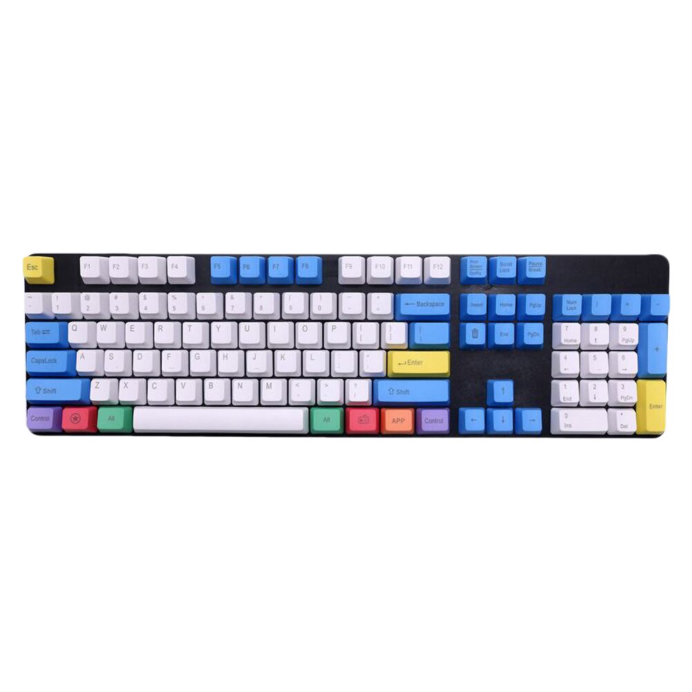 Juego de teclas universales ergonómicas para teclado mecánico Cherry MX, accesorios para teclados, 108 Uds.