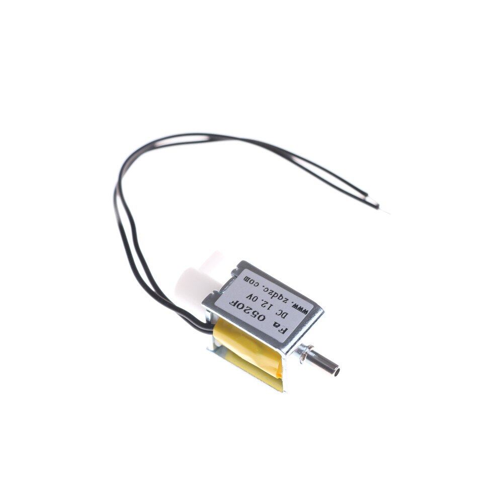 2 Position 3 Way Electric Mini Micro Solenoid Valve Air Gas Release Exhaust Discouraged Solenoid Exhaust Valve DC 12V