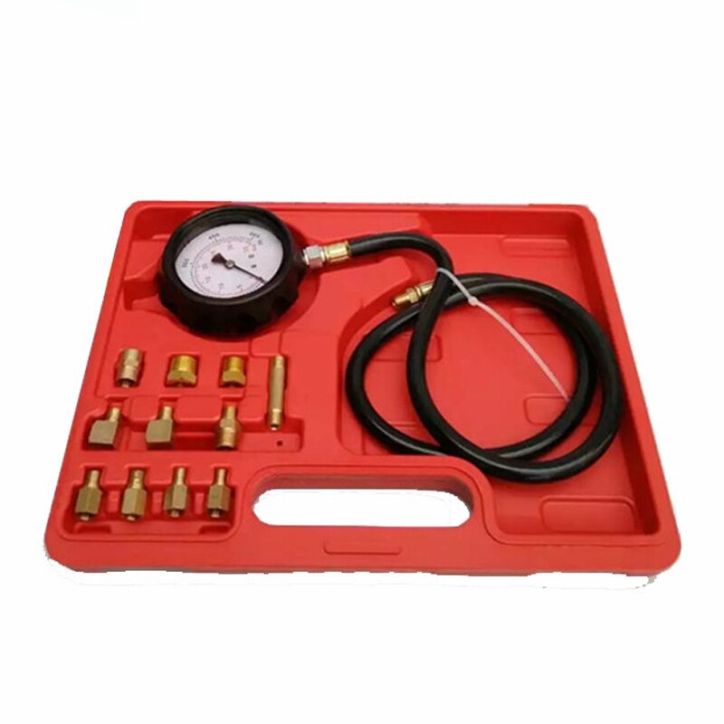 Automatic Wave Box Oil Pressure Meter Tester Gauge Test Kit Petrol Diesel Garage Automotive Hydraulic Oil Pressure Gauge