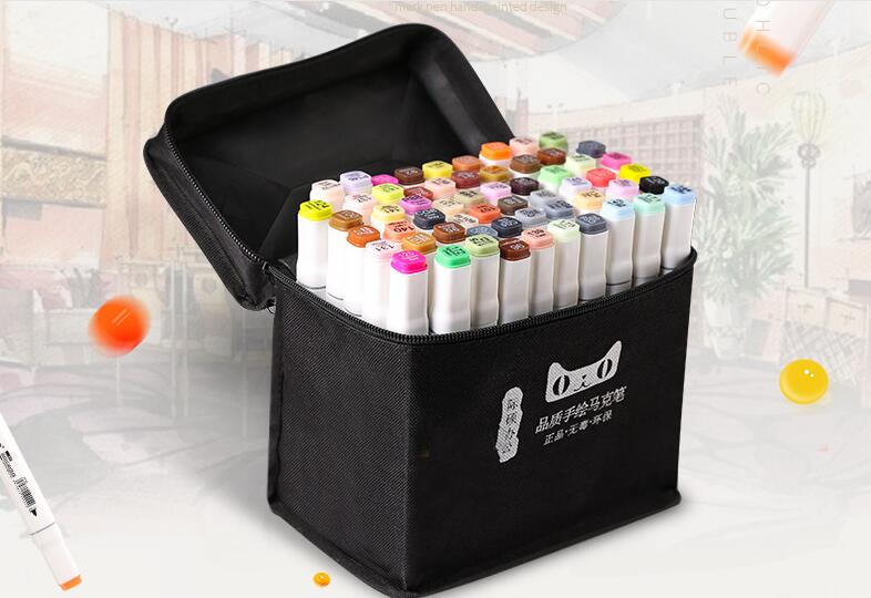 MingYun Marker Professionele Art Markers Set tweekoppige Alcohol gebaseerde Markers Art handgeschilderde Voor Schoolbenodigdheden