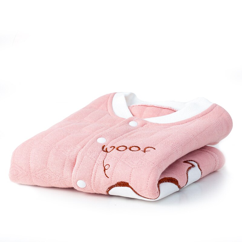 Automne sous-vêtements pour tout-petits garçons vêtements thermiques pour enfants bébé mince coton cardigan épaississement avec 0-3 mois bébé fille vêtements