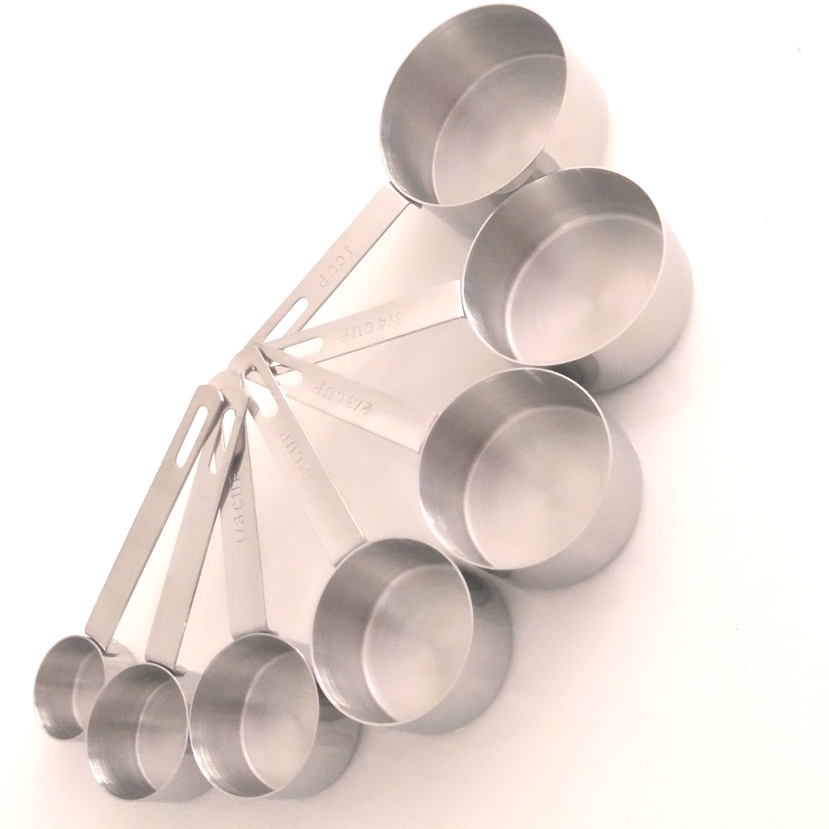 MIU France 7-Piece Stainless Steel Measuring Cup Set