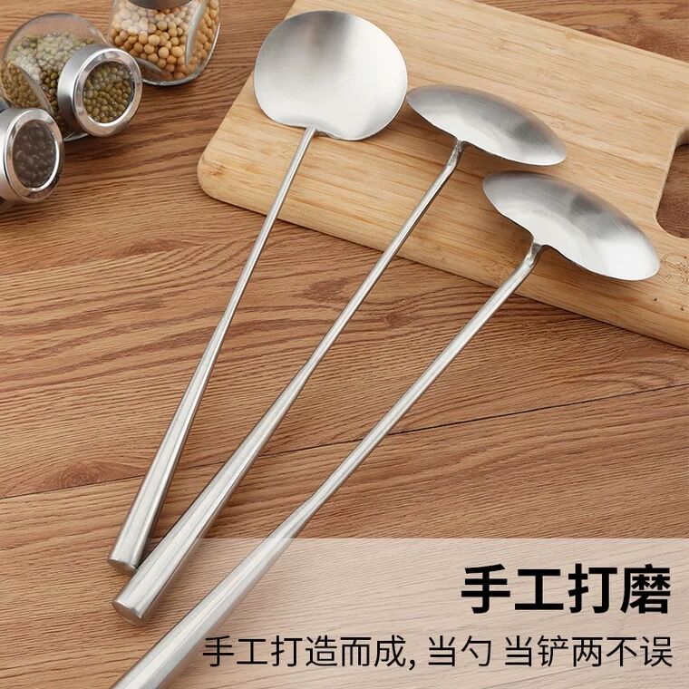 Large Barbecue Spatula Hamburger Turner Burger Flipper BBQ Stainless Steel Cooking Steak Turner Utensils Kitchen Gadget