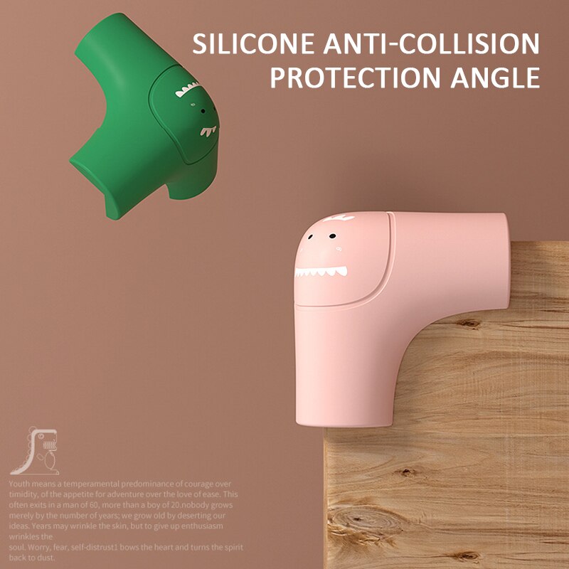4Pcs Silicone Anti-Collision Hoek Kinderen Hoek Anti-Collision Bescherming Hoek Cover Edge Corner Guard Kind beveiliging