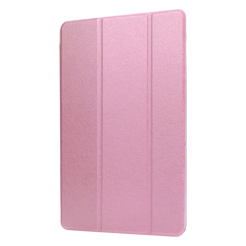 Voor Samsung Galaxy Tab A7 10.4 SM-T505 T500 T507 Ultra-Dunne Flip Leather Case Shockproof Fold Stand Tablet cover: pink
