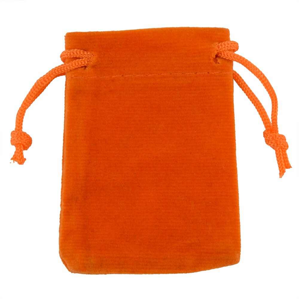 10 sztuk/partia 5*7cm kolorowe aksamitne torebki opakowania biżuterii wyświetlacz sznurkiem pakowania torby i torebki na prezenty: żółty